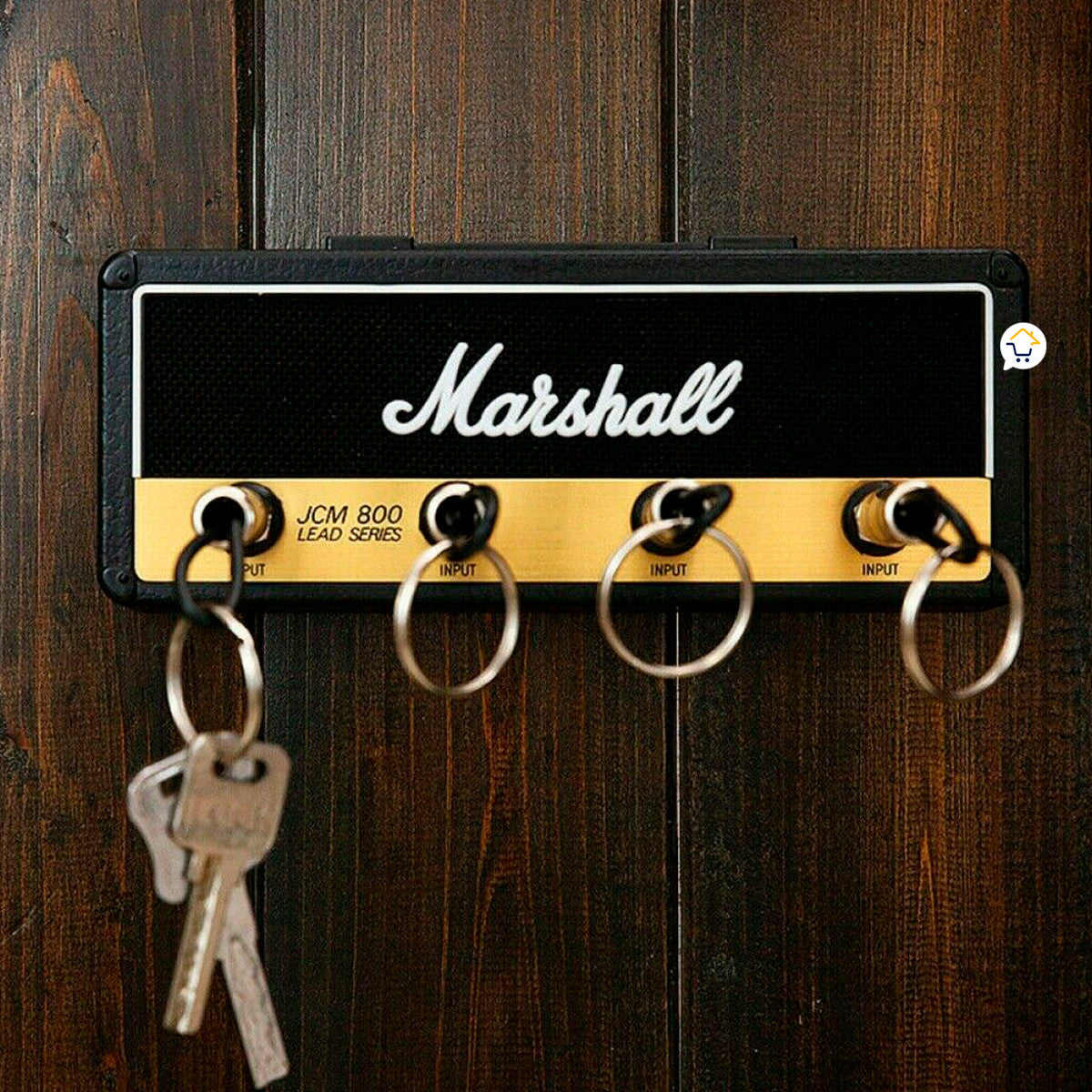 Portallaves Vintage de pared Marshall Y Fender.