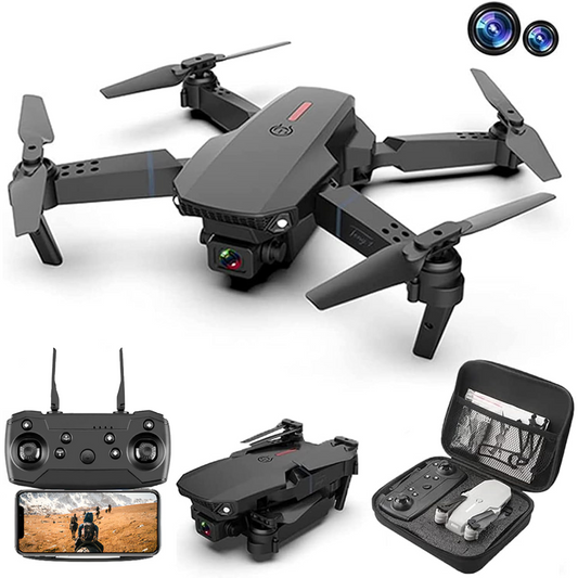 Drone E88 PRO + 2 baterías GRATIS